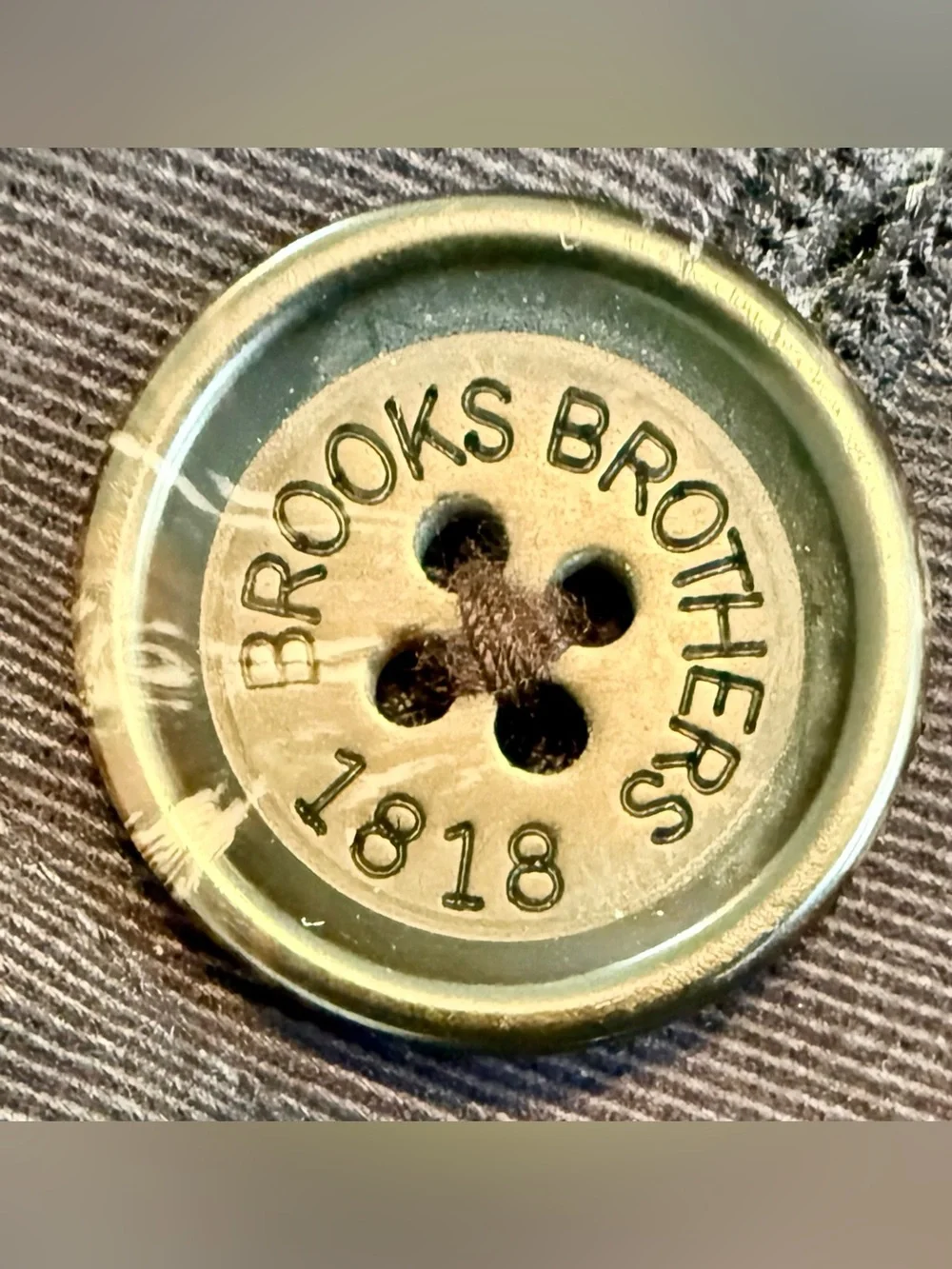 Brooks Brothers Navy 100% Cotton Unstructured Sport Coat Blazer M